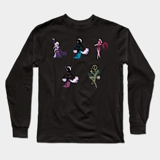 Elementals Fantasy Sticker Pack 5 pieces Long Sleeve T-Shirt